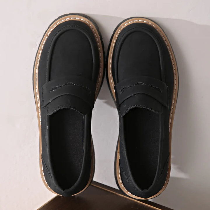 Slipbestendige plateau damesschoenen casual stijl - Marjolaine