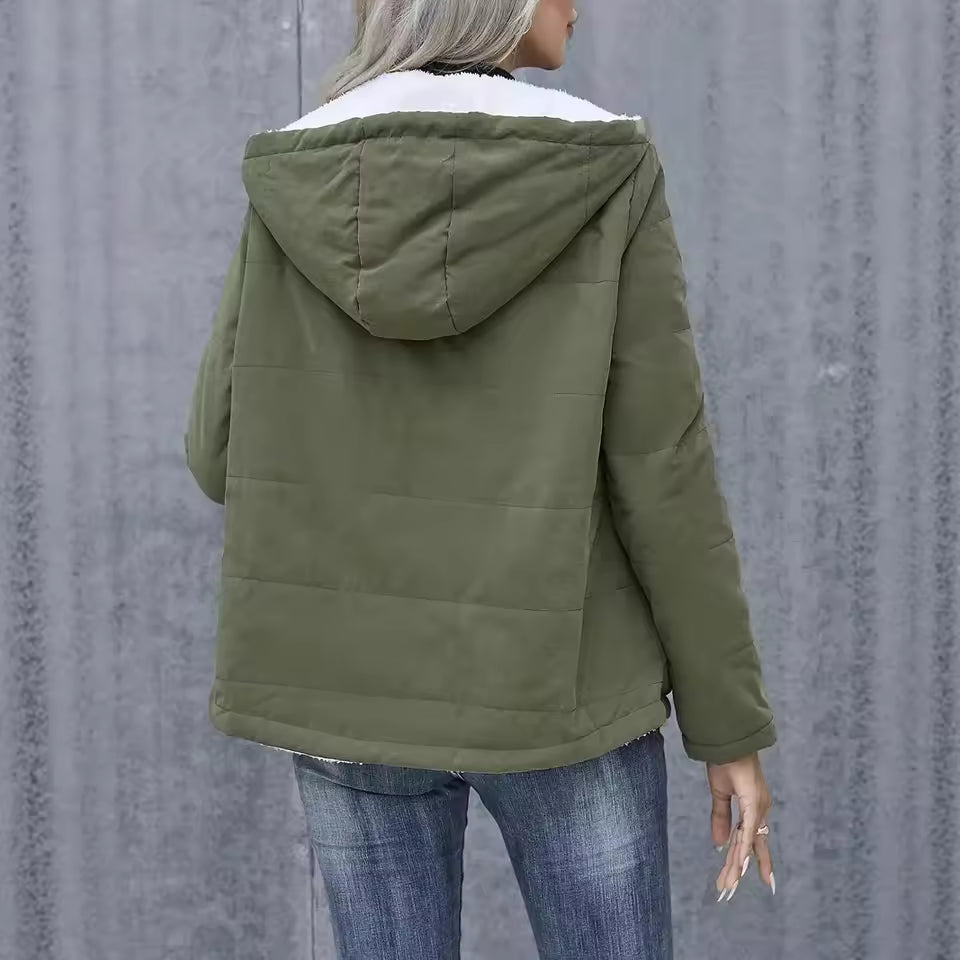 Gewatteerd damesjack met thermische voering - Lianne