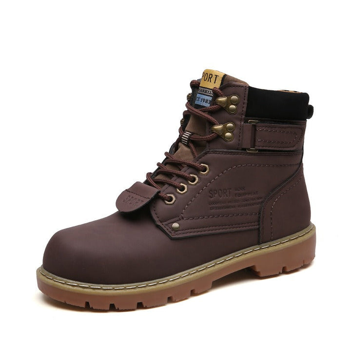 Casual herenlaarzen met militaire thermische voering - Thiago