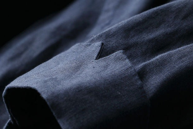 Effen linnen blazer voor dames - Amara