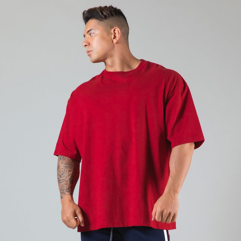 Katoenen T-shirt met korte mouwen voor heren - Jacob
