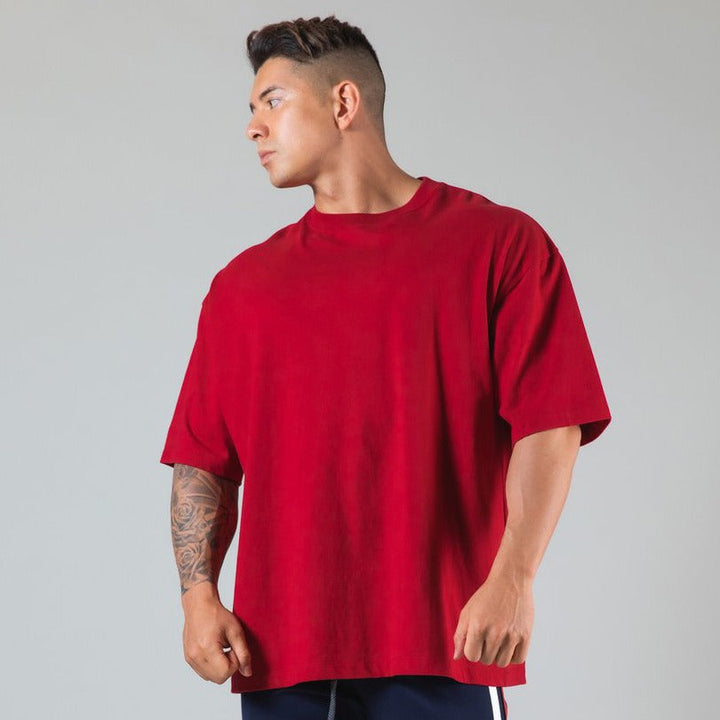 Katoenen T-shirt met korte mouwen voor heren - Jacob