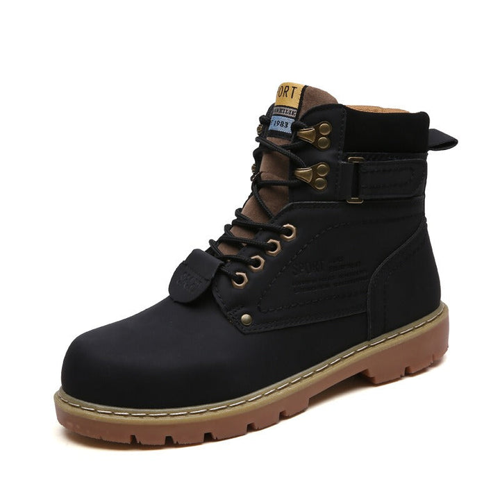 Casual herenlaarzen met militaire thermische voering - Thiago