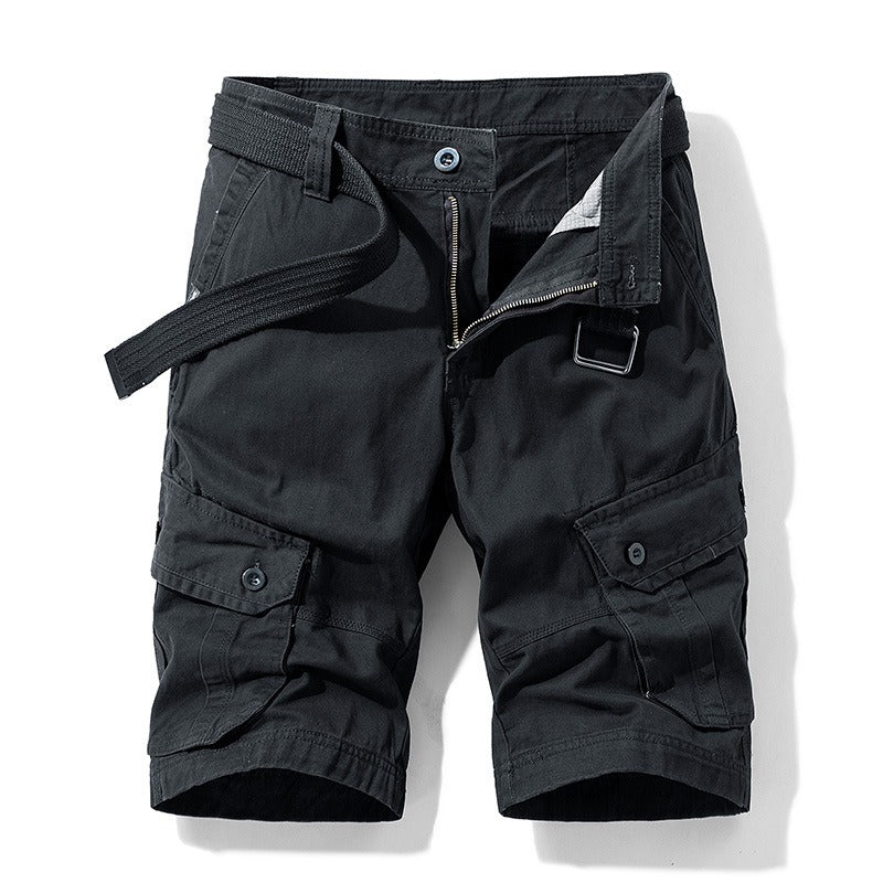 Heren cargoshort met riem - Adrien