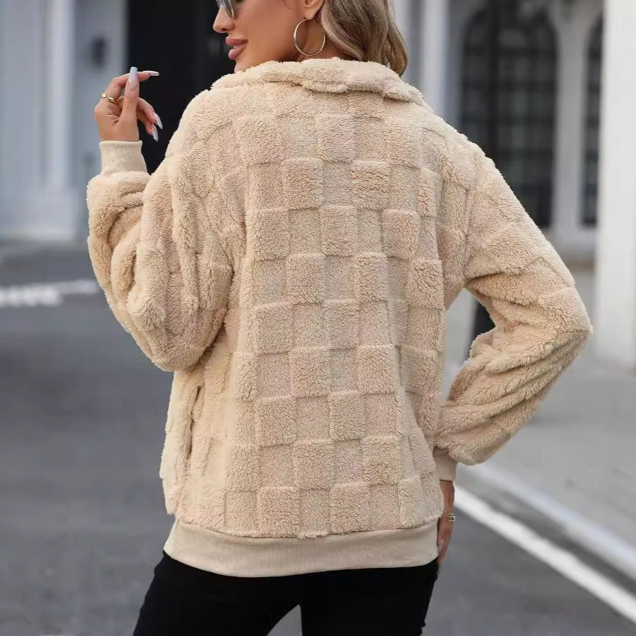 Fleece coltrui met ritssluiting - Noémie