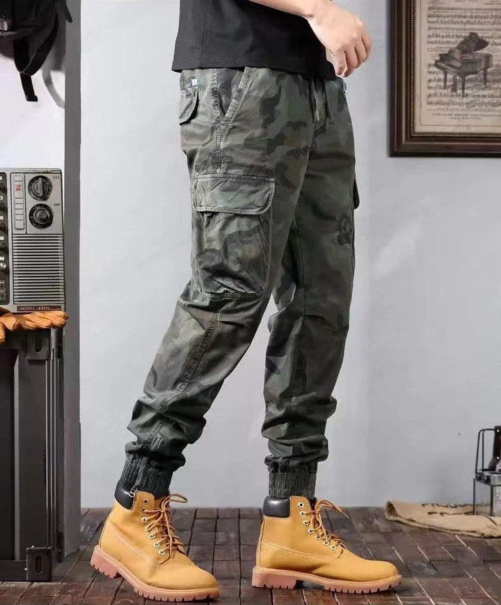 Camouflage herenbroek met meerdere zakken - Viktor