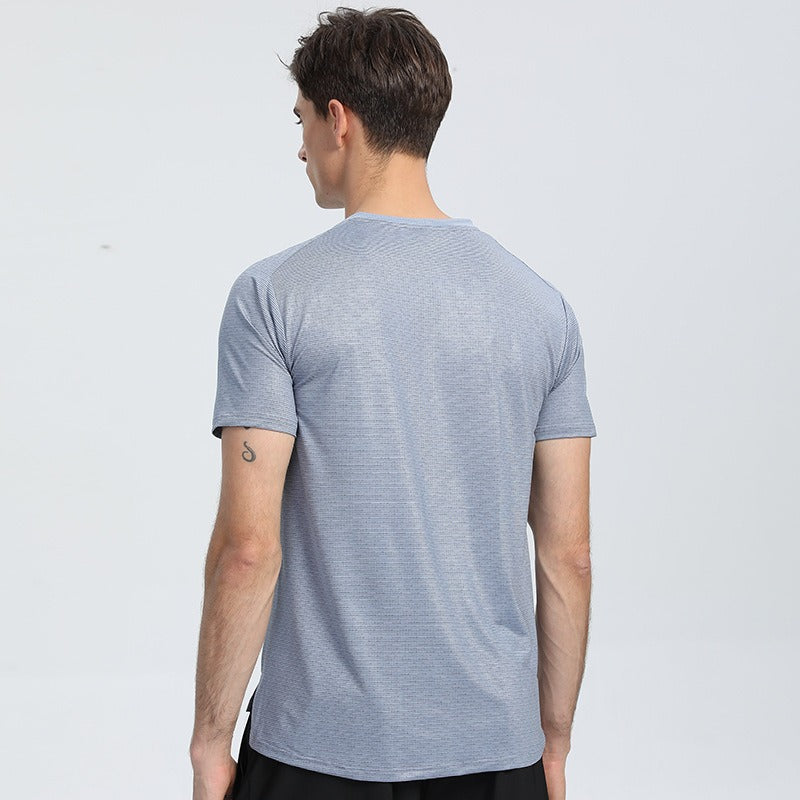 Heren-T-shirt in ademende polyester sportstijl - Camillus