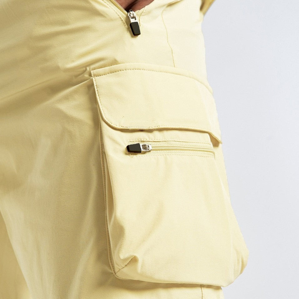 Casual cargo herenshort met zakken - Malik