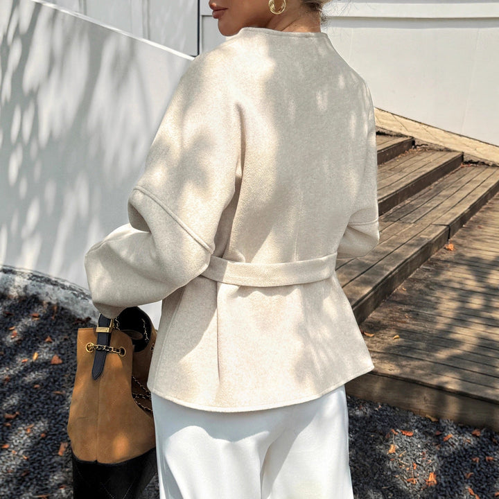 Wikkeljack met riem voor dames - Bitia