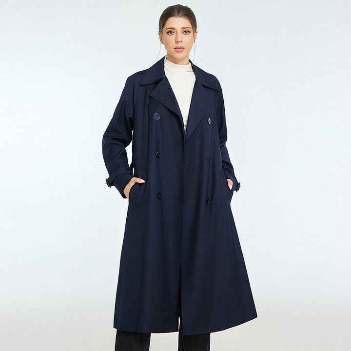 Klassieke trenchcoat met dubbele borst - Celine