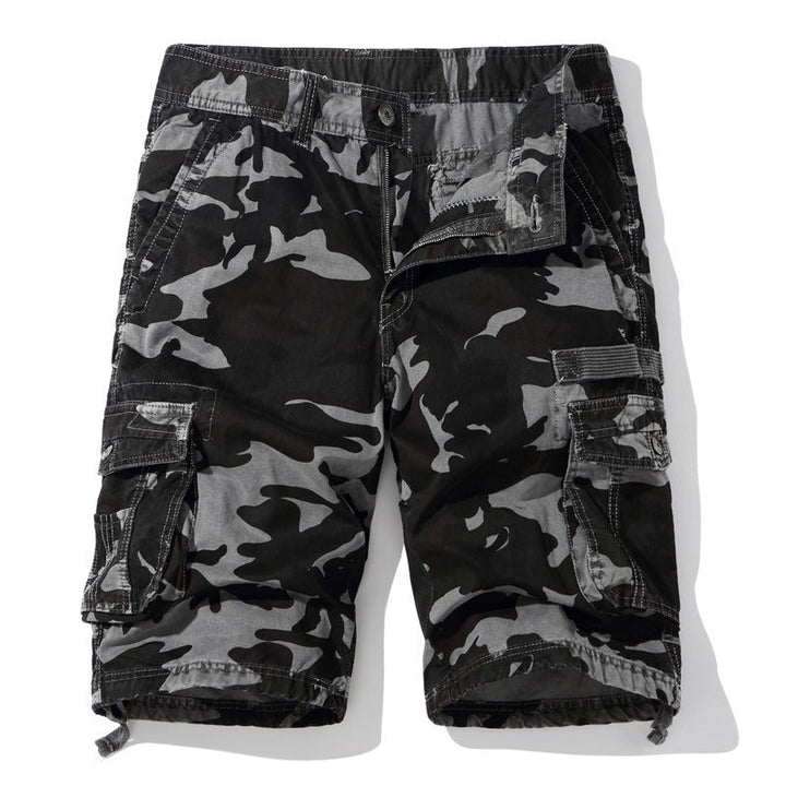 Camouflage cargo shorts voor heren - Tito