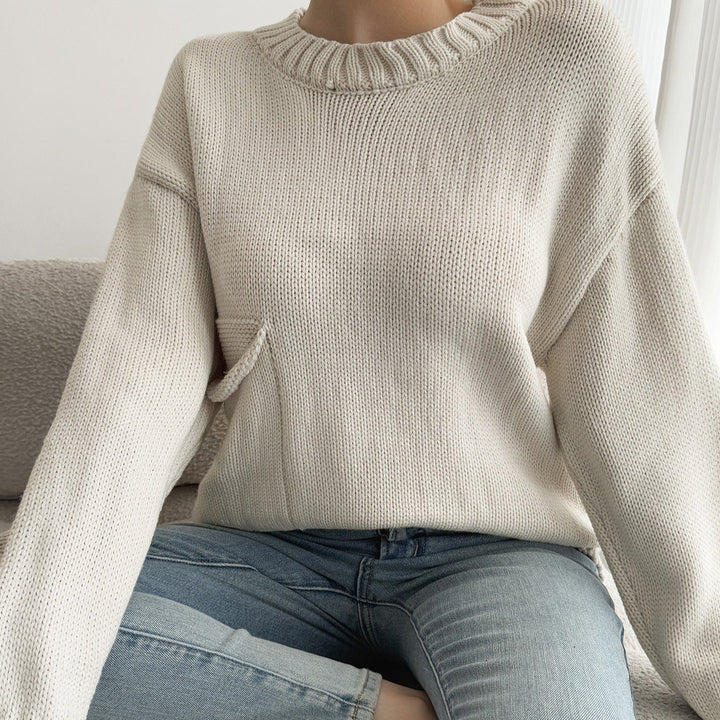 Gebreide oversized trui voor dames - Pereira