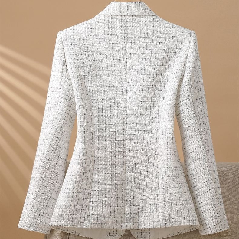 Damesblazer met geruit patroon - Melissa