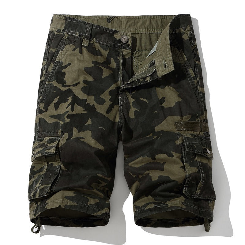Camouflage cargo shorts voor heren - Tito