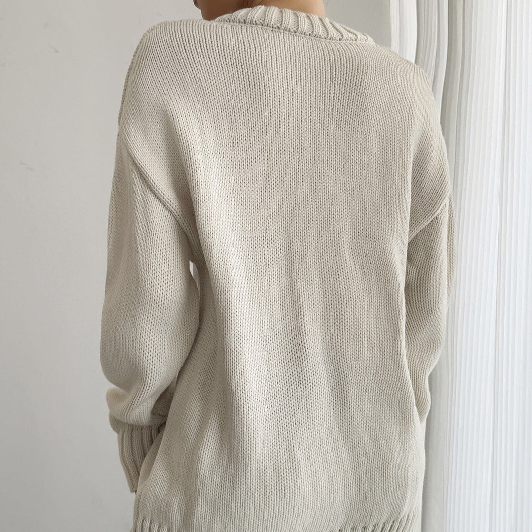 Gebreide oversized trui voor dames - Pereira