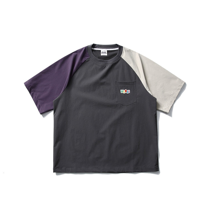 Heren-T-shirt met raglanmouwen in sneldrogende technische stof - Bruno