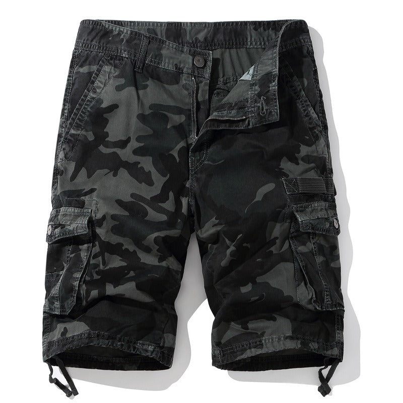 Camouflage cargo shorts voor heren - Tito