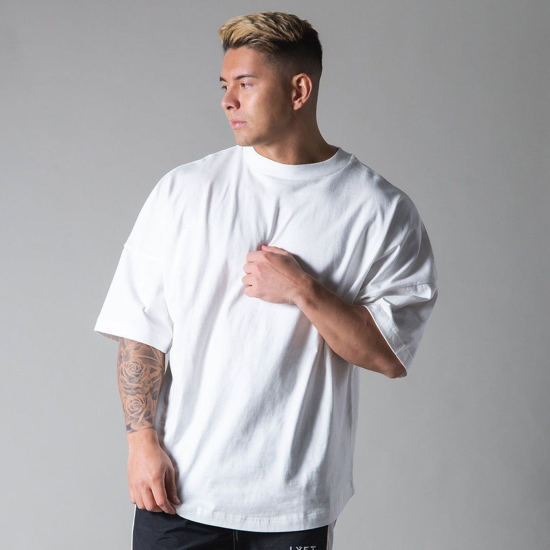 Katoenen T-shirt met korte mouwen voor heren - Jacob