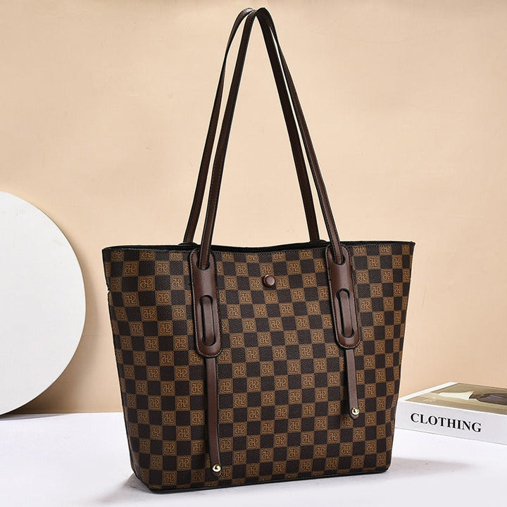 Schoudertas met geometrische print voor dames - Alejandra