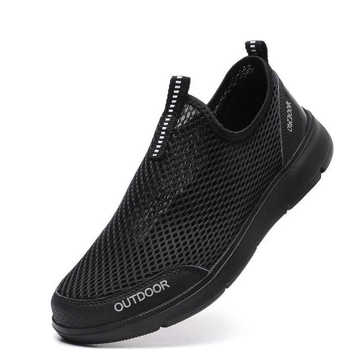 Ademende herenschoenen met sportieve zool - Iker
