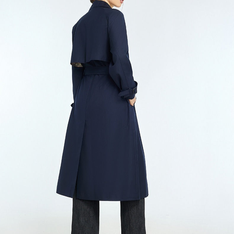 Klassieke trenchcoat met dubbele borst - Celine