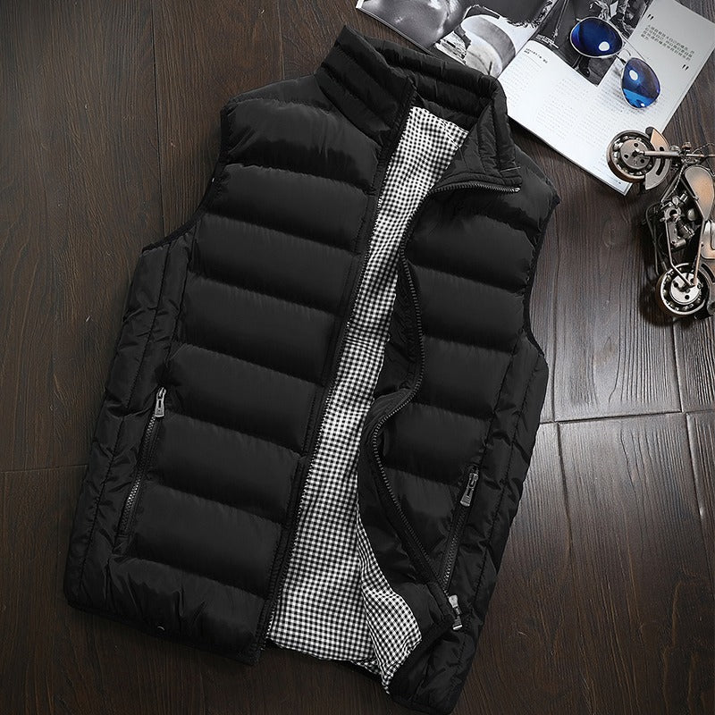 Gewatteerd herengilet zonder mouwen - Dariel