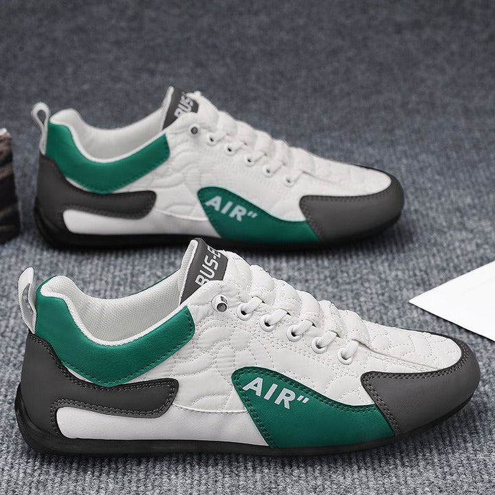 Herentrainers met contrasterende details en flexibele zool - Bastien