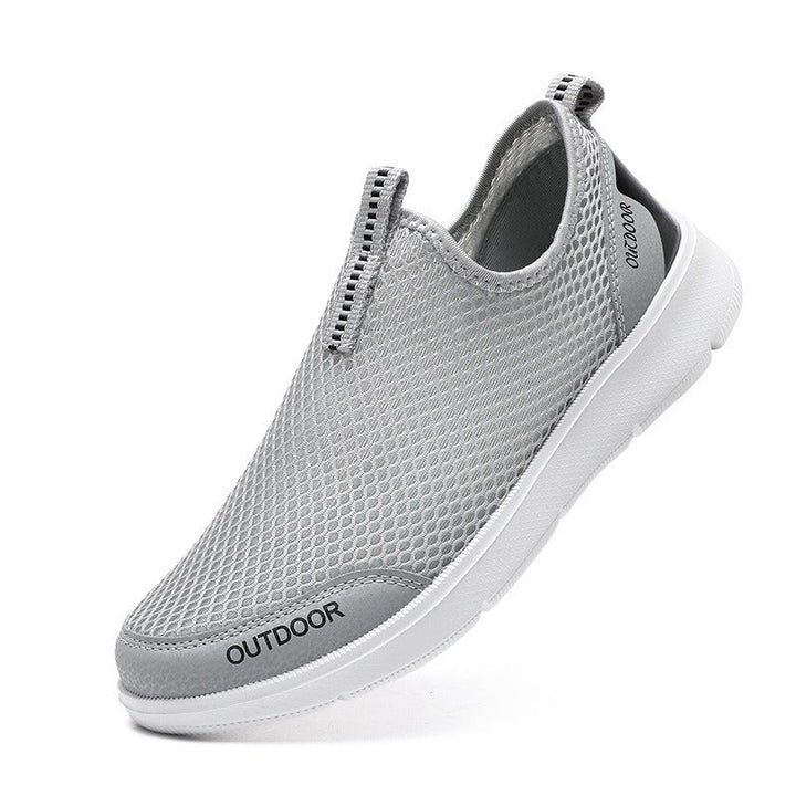 Ademende herenschoenen met sportieve zool - Iker
