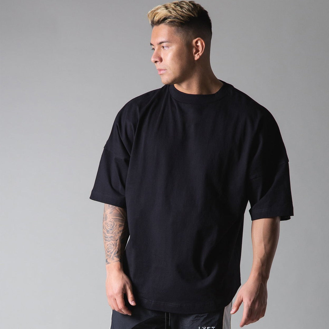 Katoenen T-shirt met korte mouwen voor heren - Jacob