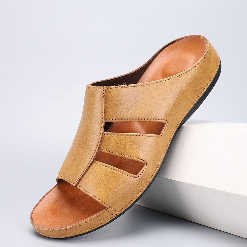 Klassieke sandalen met open teen voor heren - Sergio