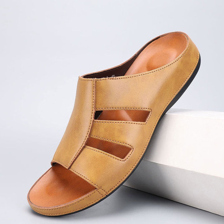 Klassieke sandalen met open teen voor heren - Sergio