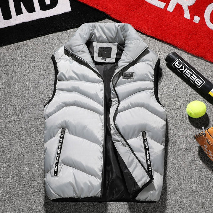 Gewatteerd herengilet zonder mouwen - Dariel