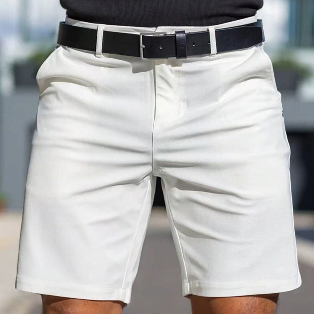 Heren sportshort, slim fit, stretch - Ignacio
