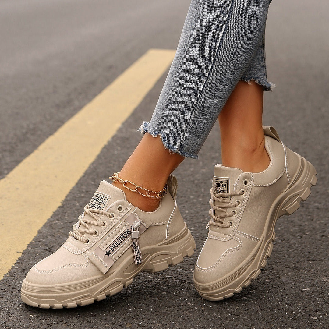Damesschoenen casual synthetisch leer - Evelyne