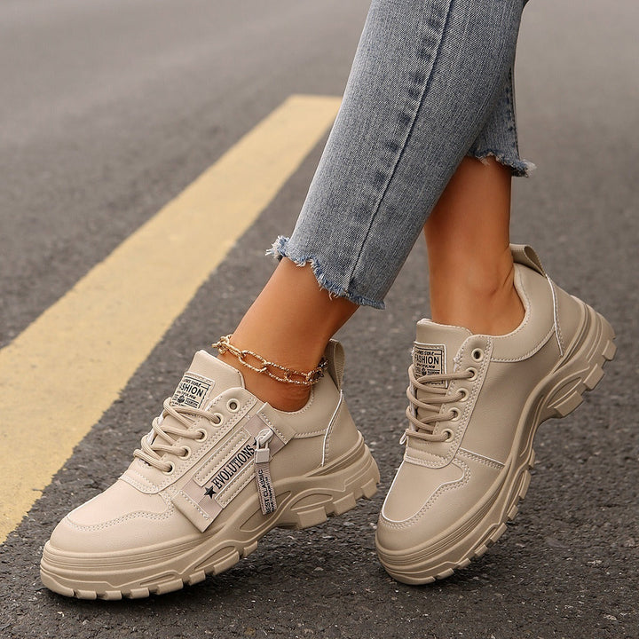 Damesschoenen casual synthetisch leer - Evelyne