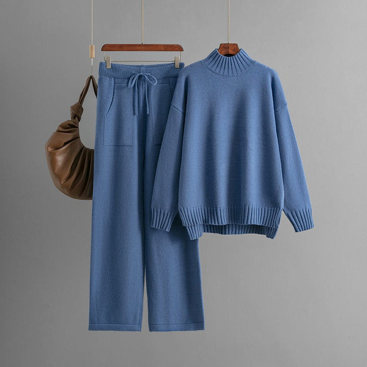 Gebreide coltrui voor dames in minimalistische stijl - Amélie