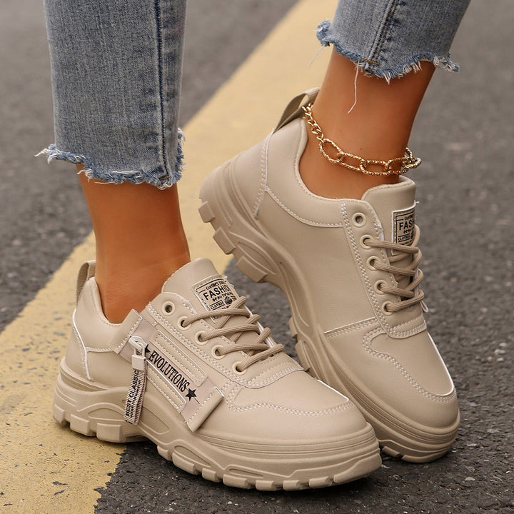 Damesschoenen casual synthetisch leer - Evelyne