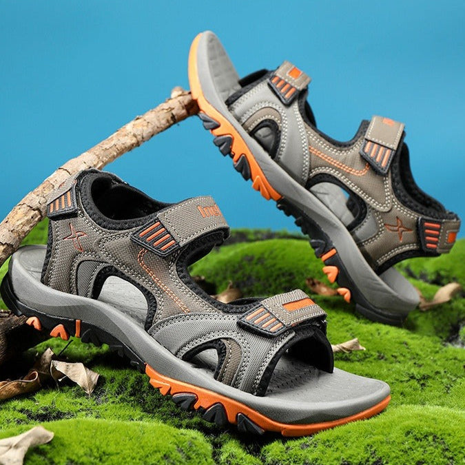 Verstelbare anti-slip wandelsandalen voor heren - Iker