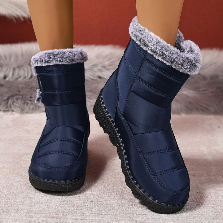Winterlaarzen voor dames met thermovoering en antislipzool - Wol