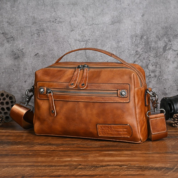 Mannen handtas van synthetisch leer compact urban design - Laurent