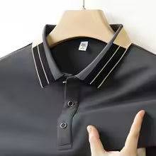 Herenpolo in casual stijl van ademende technische stof - Carlos