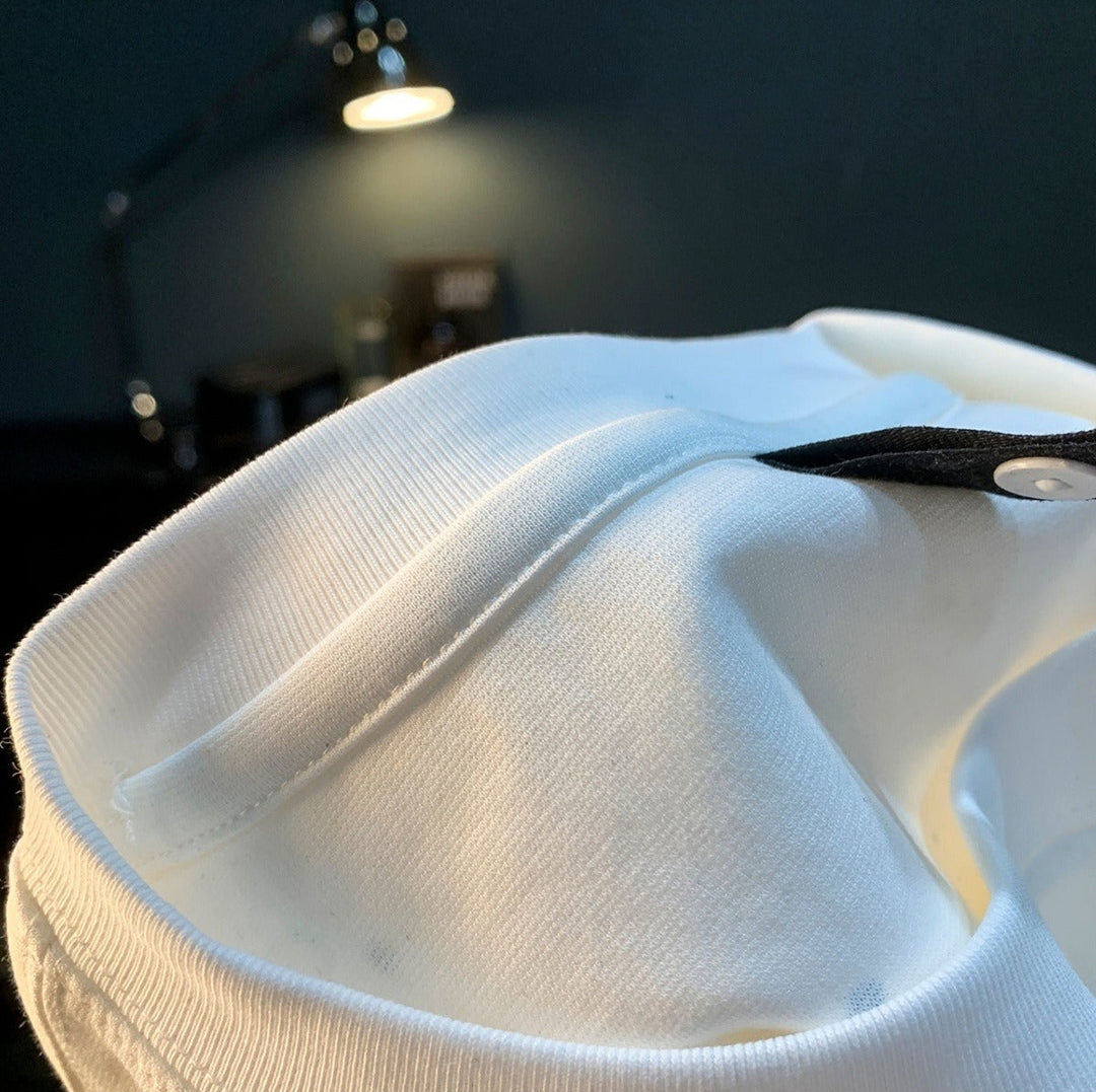 Katoenen heren-T-shirt met spetterprint in urban stijl - Dalvio