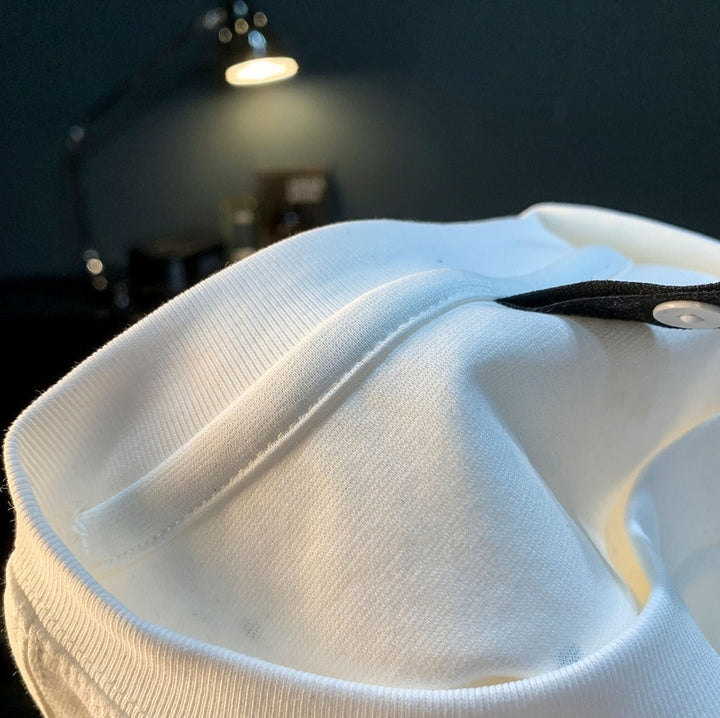 Katoenen heren-T-shirt met spetterprint in urban stijl - Dalvio