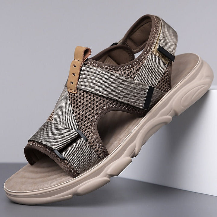 Orthopedische, ademende herensandalen met dikke zool - Kepa