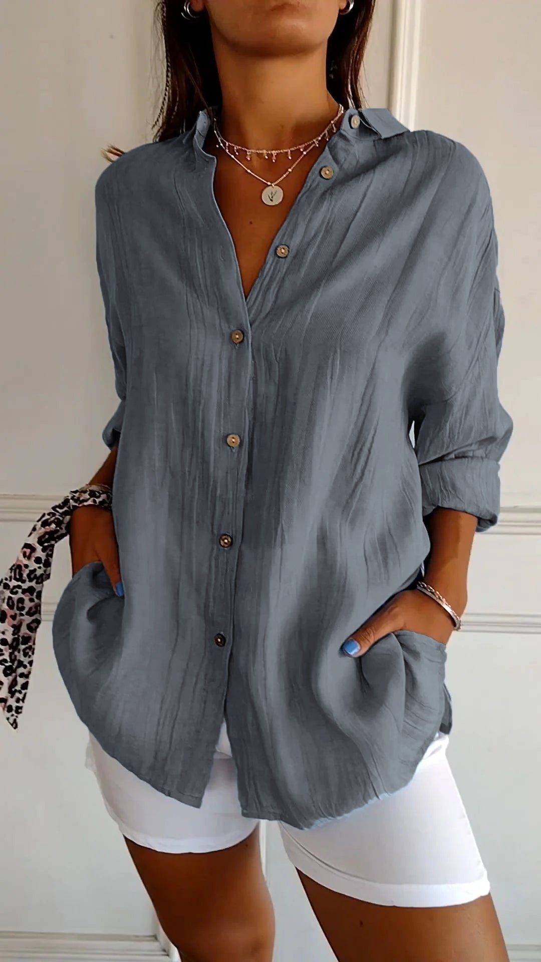Nira - Elegant en lichtgewicht overhemd voor dames