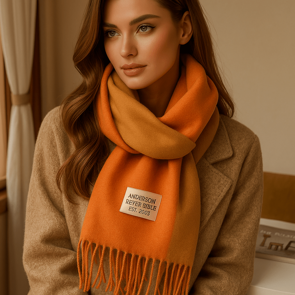 Käännettävä Pashmina - huivi Elena – Tyylikäs ja Pehmeä - EmiyoSuomi - Huivit