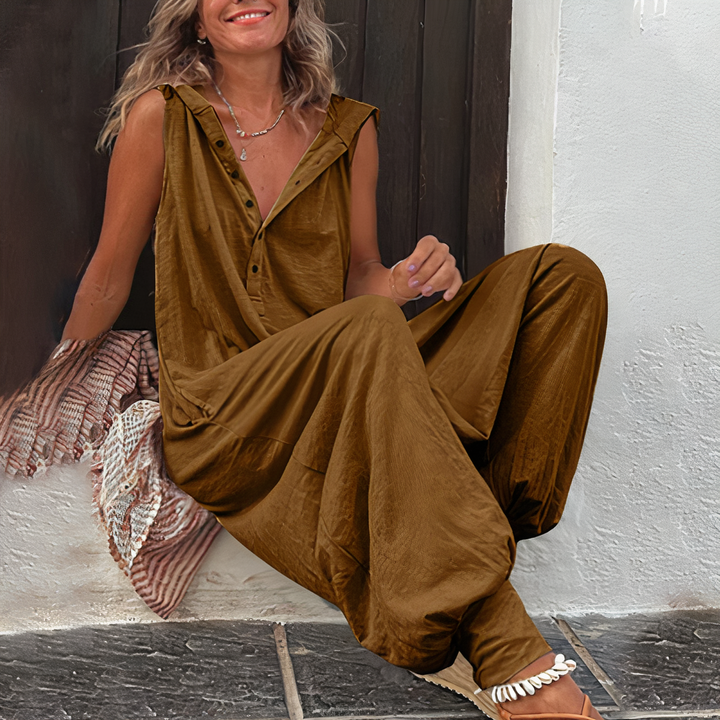 MARIA - Comfortabele zomerjumpsuit