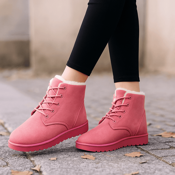 Winterlaarzen met fluwelen afwerking - Alvine