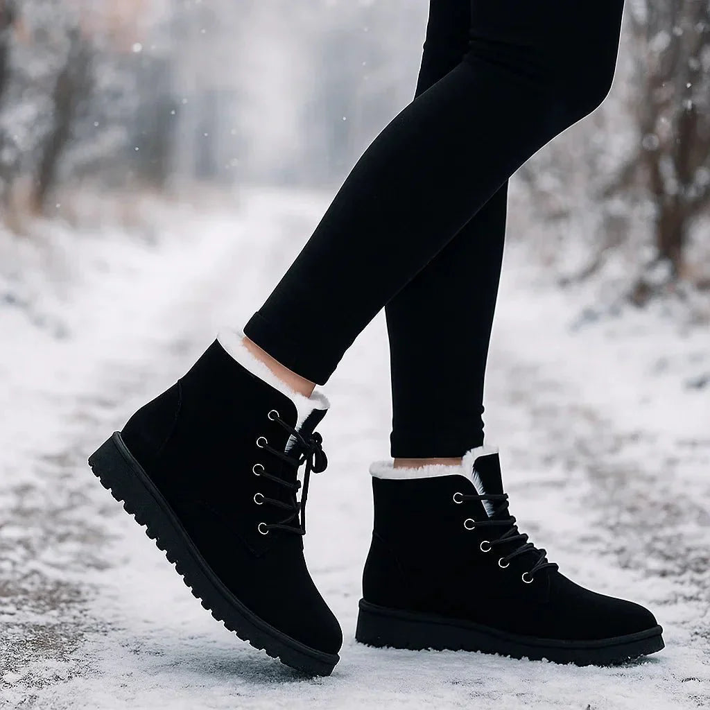 Winterlaarzen met fluwelen afwerking - Alvine