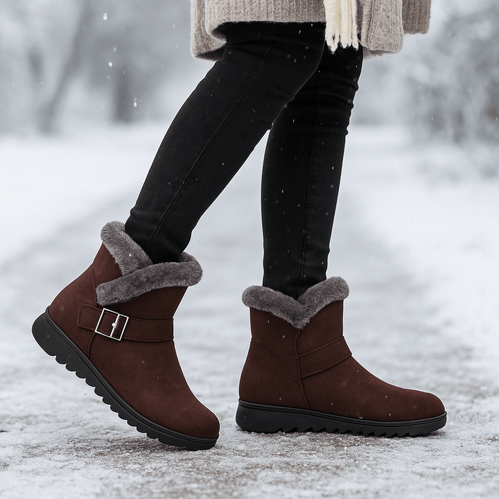 Enkellaarsjes met gesp - Ervianne